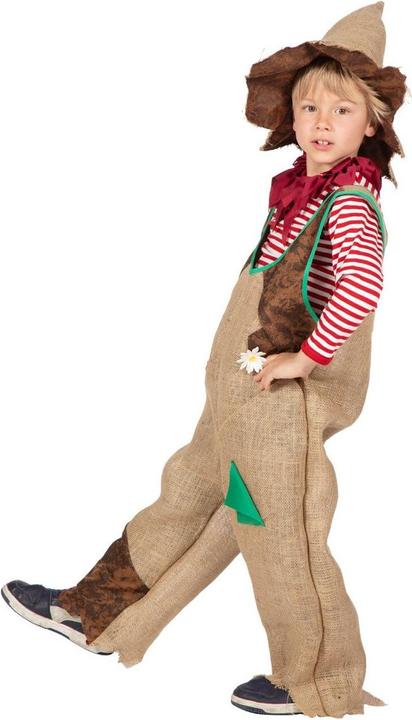 Produktbild Metamorph Jutesack Vogelscheuche Kostüm für Kinder (128)