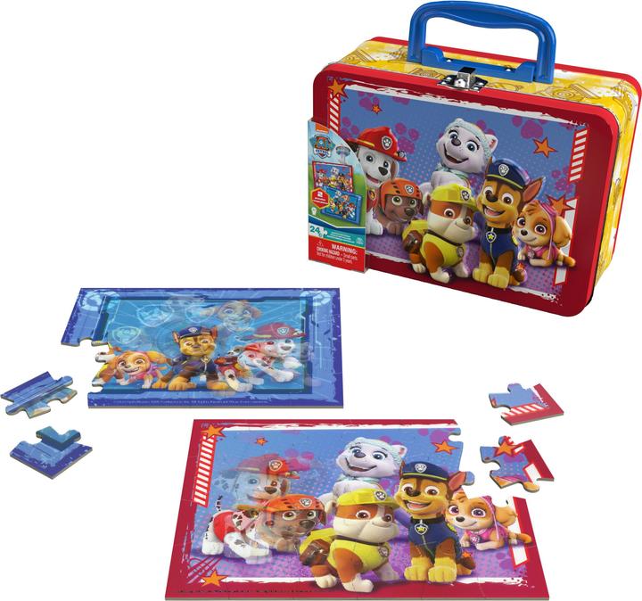 Image du produit Spin Master Paw Patrol - Puzzle In Case (2X24 Stu) (24 pièces)