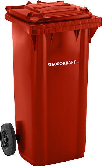 Produktbild eurokraft pro Grossmülltonne aus Kunststoff, nach DIN EN 840 (120 l)