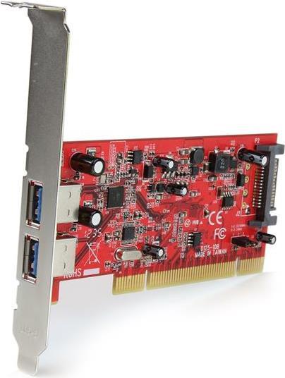 Produktbild StarTech 2 Port SuperSpeed USB 3.0 Card Adapter
