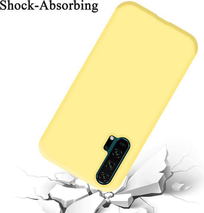 Actual product image Cadorabo TPU Liquid Silicone Case Cover (Honor 20 Pro)