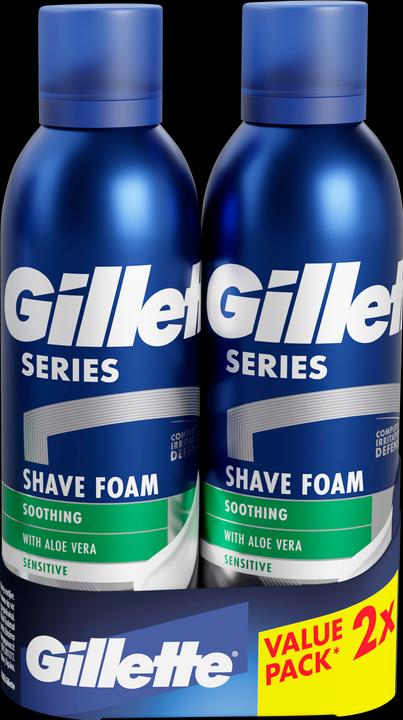 Gillette Series Shave Foam Soothing 400ML (Rasierschaum)