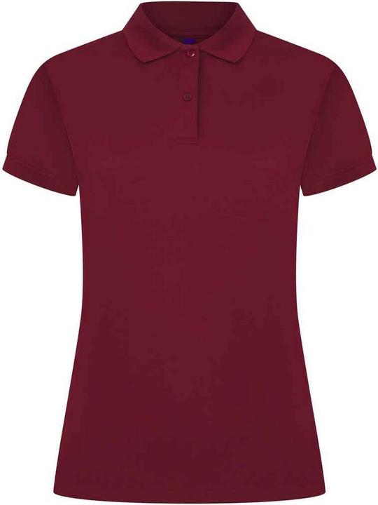 Actual product image Henbury Womens/Ladies Pique Polo Shirt (S)