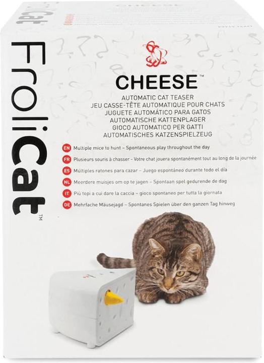 Image du produit PetSafe Jouet automatique pour chats Cheese (Jouets avec herbe à chat)