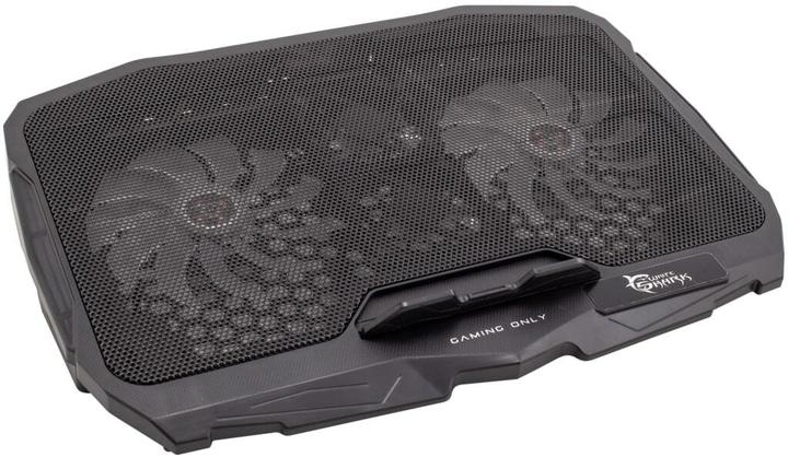 Produktbild Cooling stand for laptop Shark Ice Warrior, up to 17.3 ", 4 fans, blue backlight