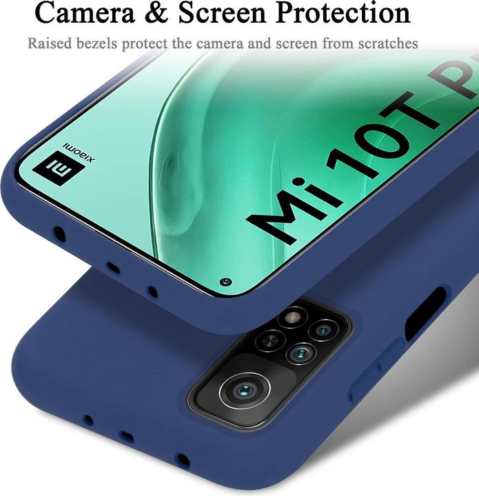 Actual product image Cadorabo TPU Liquid Silicone Case Cover (Mi 10T Pro, Mi 10T)