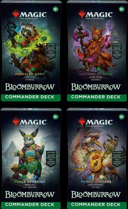 Actual product image Wizards of the Coast Magic: The Gathering Bloomburrow - Commander Deck (English, Commander)