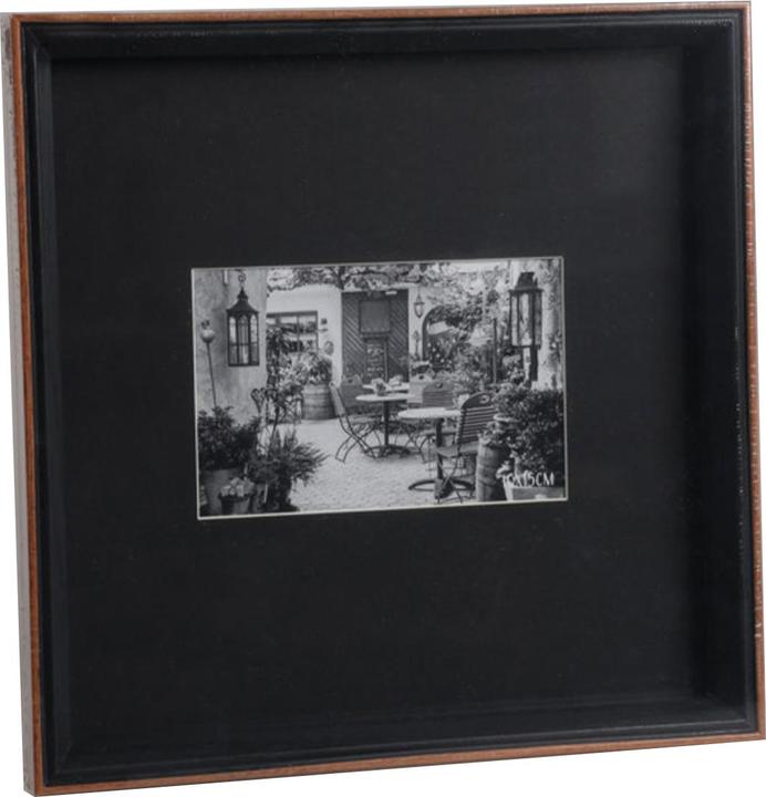 Produktbild Casativo Bilderrahmen, schwarz-braun, 27 x 27 cm (10 x 15 cm)