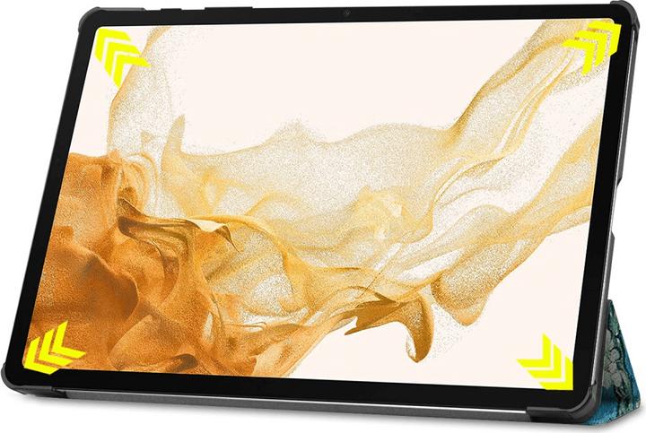 Actual product image Cover-Discount Galaxy Tab S10+ Plus - Tri-fold Smart Case motif (Galaxy Tab S10+)