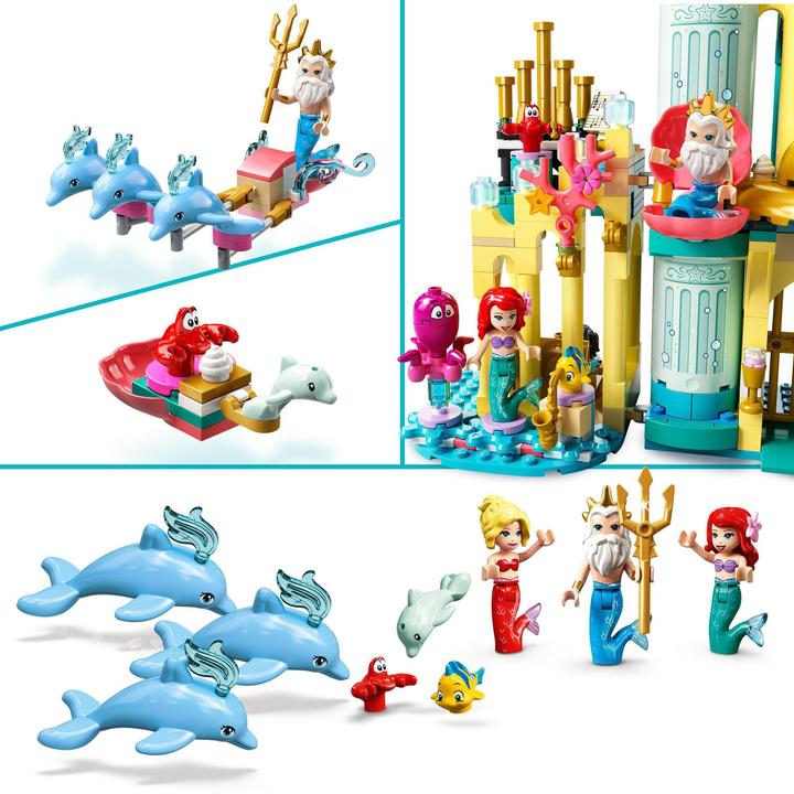 Produktbild LEGO Arielles Unterwasserschloss (43207, LEGO Disney)