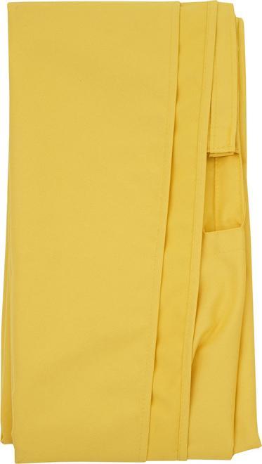 Image du produit Swisshandel24 Housse pour parasol de luxe, housse de parasol de rechange, 3x3m (Ø4,24m) polyester 2,7kg jaune (2.95 m)