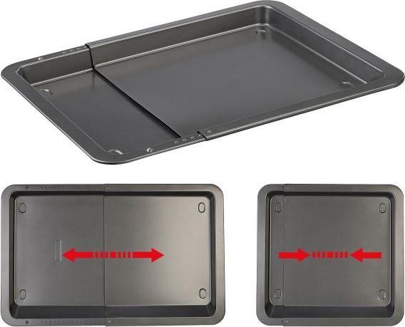 Actual product image Rosenstein & Söhne Universal baking tray extendable, set of 2