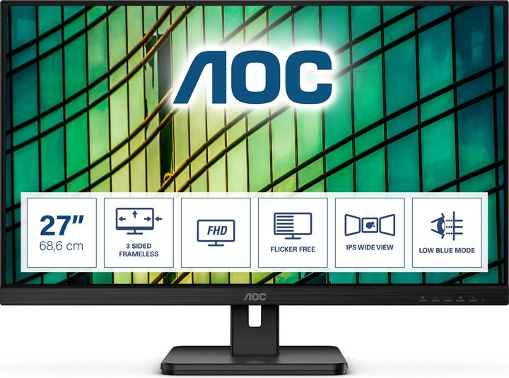 Image du produit AOC 27E2QAE (1920 x 1080 pixels, 27")