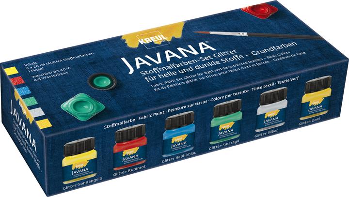 Actual product image Kreul JAVANA Glitter (Multicoloured, 50 ml)