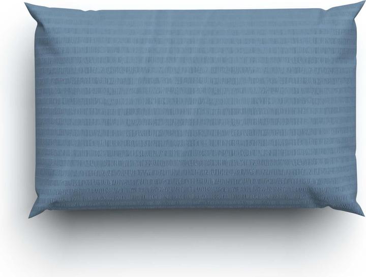 Actual product image Lotus Bettwaren Bed Linen Satin Seersucker uni (Pillowcase, 65 x 100 cm)