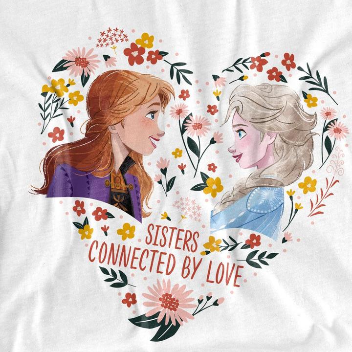 Image du produit Disney Frozen - T-shirt SISTERS CONNECTED BY LOVE - Adulte (XXL)