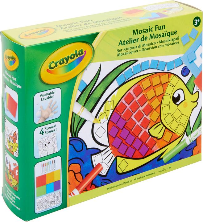 Actual product image Crayola Mozaiekpret met pins