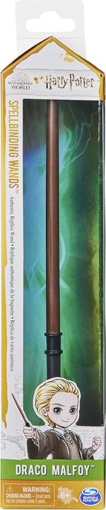 Image du produit Spin Master Wizarding World Harry Potter - Authentique baguette magique Drago Malefoy en plastique avec
