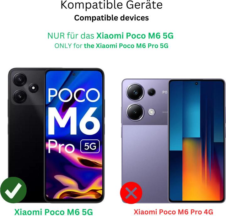 Produktbild Dipos Blickschutzfolie 4-Way Privacy (1 Stück, Xiaomi Poco M6)