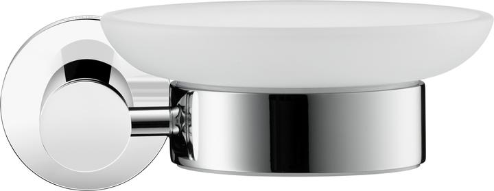 Duravit Soap holder D-CODE with dish right chrome