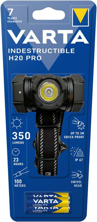 Actual product image Varta Indestructible H20 Pro (350 lm)