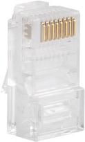 Actual product image Lanberg PLU-5000 Wire connector RJ-45 (U/UTP, CAT5e, 0.10 m)