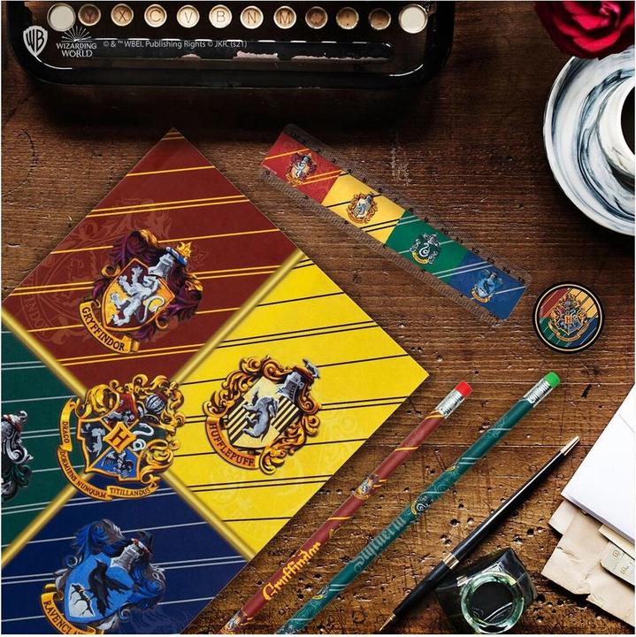 Actual product image Cinereplicas Harry Potter - Hogwarts Houses Writing Set