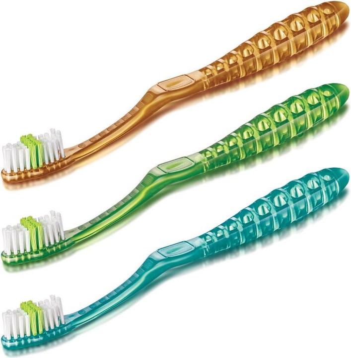 Actual product image Trisa We Care Zahnbürste medium DUO (Medium, 1 x)