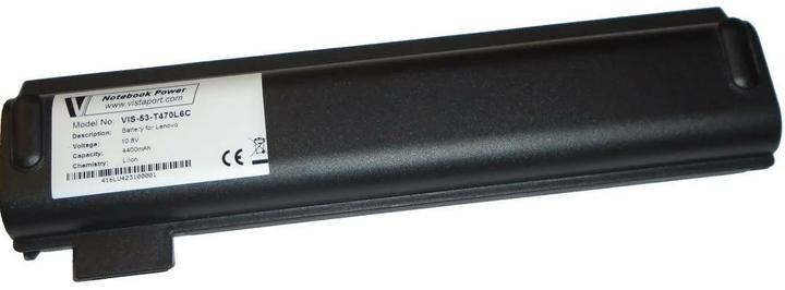 Actual product image Vistaport Battery for Lenovo Thinkpad T4*0/T5*0/P51S/A475 (6 Cells, 4400 mAh)