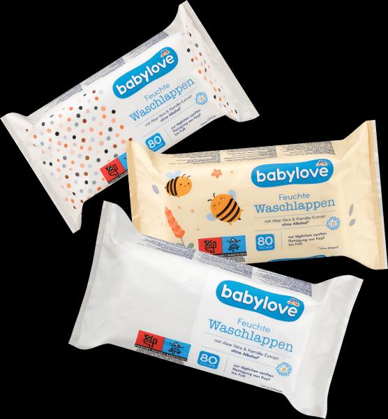 Actual product image dm babylove Wet washcloths