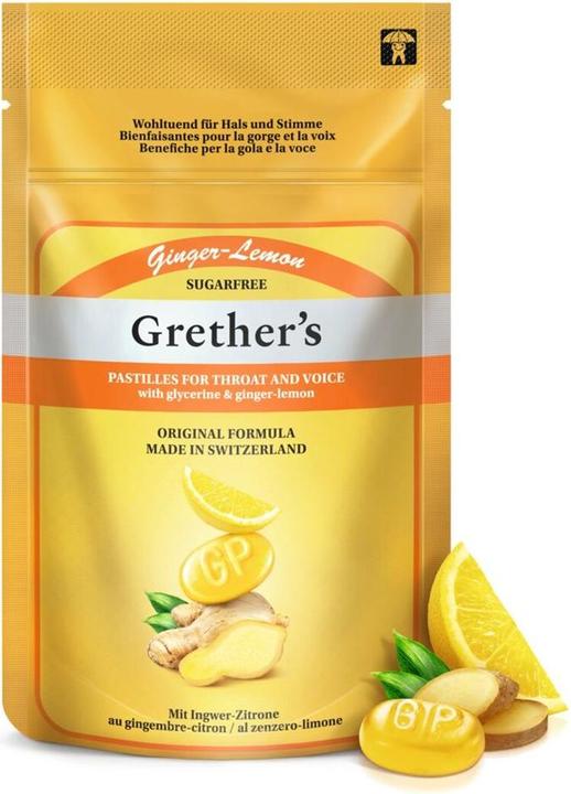 Image du produit Grethers Ginger Lemon Past o Z Btl 110g