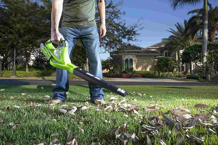 Image du produit Greenworks GD40BV (Fonctionnement sur batterie, Aspirateurs et souffleurs, Souffleur de feuilles, Aspirateurs à feuilles)