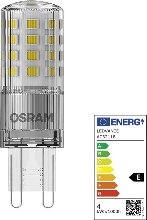 Immagine prodotto Osram Spillo (G9, 4 W, 470 lm, 1 x, E)
