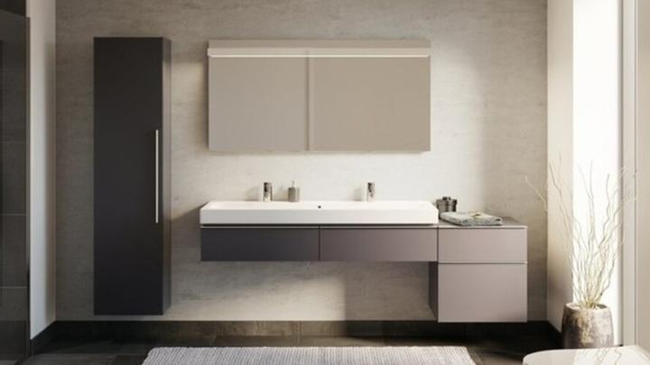 Productafbeelding Geberit Keramag / dubbele wastafel iCon 120 cm wit 124020000 (485 mm, 1200 mm)