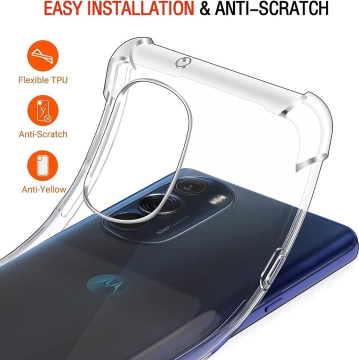 Immagine prodotto Screenguard Motorola Edge 30 Pro Custodia Crystal Soft Airbag Bumper (Motorola Edge 30 Pro)