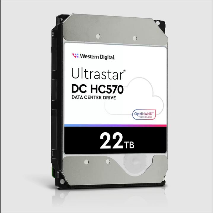 Actual product image WD Ultrastar DC HC570 (22 TB, 3.5", CMR)