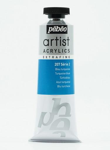 Image du produit Pebeo Artist Acrylics Acrylique extra fine (Bleu turquoise, 37 ml)