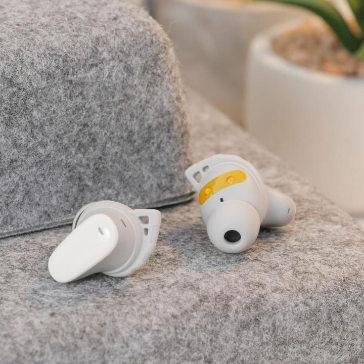 Actual product image Hoco Wireless headphones wireless earphones bluetooth TWS EW203 white (7 h)