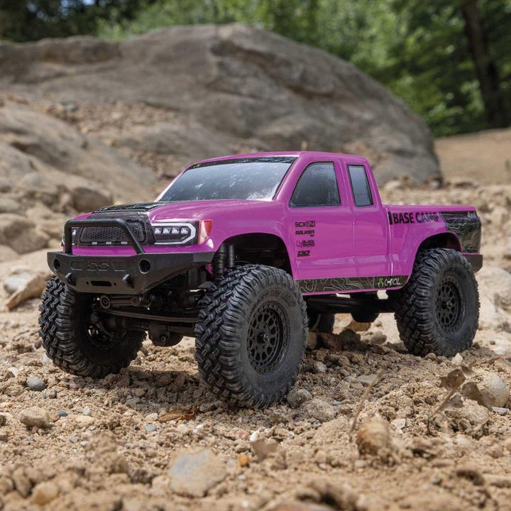 Produktbild Axial Rock Crawler SCX24 Base Camp 4WD, Pink RTR 1:24 (RTR Ready-to-Run)