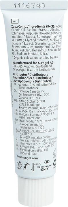 Valori nutrizionali e ingredienti Vogel Crema per la pelle all'echinacea Tb 30g (Crema corpo, 114.69 ml)