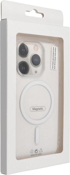 Actual product image OEM Back panel cover Drop Glue Colorful Ring Mag Cover compatible with MagSafe for SAMSUNG A56 white (Samsung Galaxy A56)
