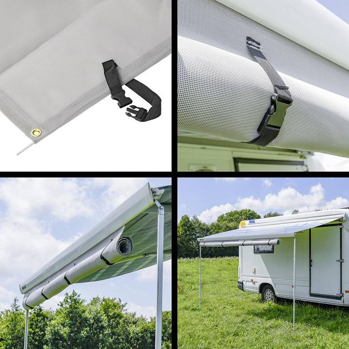 Produktbild ProPlus Sonnenschutz-Front für Dach- und Wandmarkisen 380 x 200 cm (3.80 m)