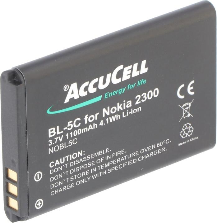 XCell Battery Avus MMDR 12, V2 Nokia BL-5C, 1000059, BS-16, MP-S-A1