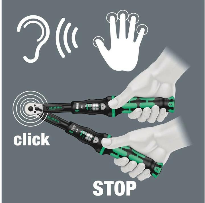 Actual product image Wera Click-Torque C 2 (1/2", 20 Nm, 100 Nm)