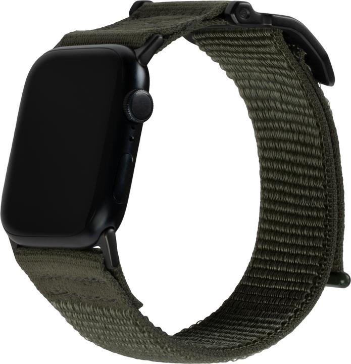 Produktbild UAG Active Strap - Apple Watch 45/44/42mm (45 mm, 44 mm, 42 mm, Edelstahl, starkes Nylon und starkes Nylon Weave Single)
