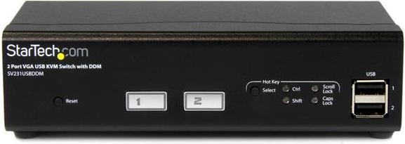Produktbild StarTech 2 Port USB VGA Kvm Switch Ddm