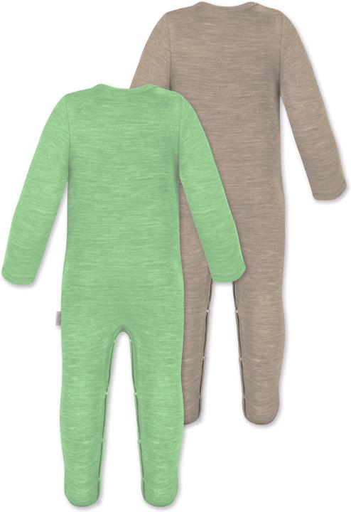 Immagine prodotto Normani Confezione da 2 pezzi di tutina MERINO baby merino "Levin" - 9413 (80)