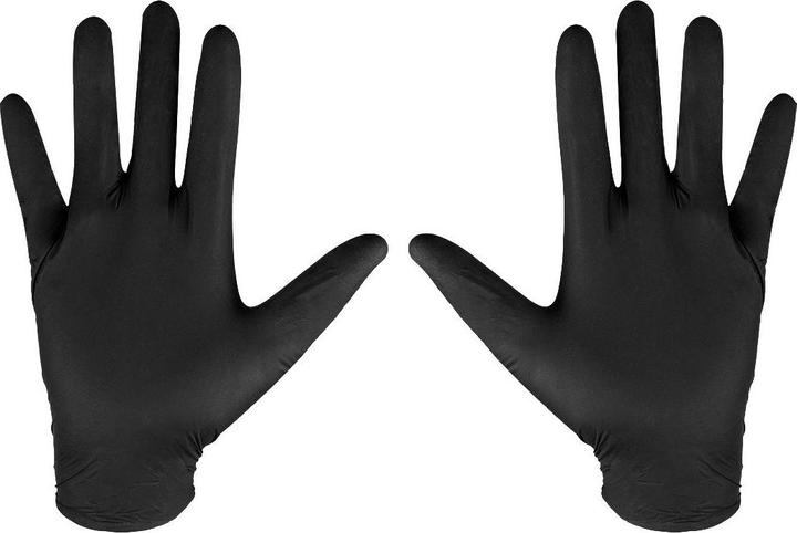 Produktbild Neo Handschuhe Nitril, schwarz, 100 Stück, Grösse L (L)