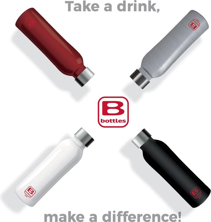 Image du produit Bugatti B bottle silber brush Twin 500 ml doppelwandig / 500 ml (0.50 l)