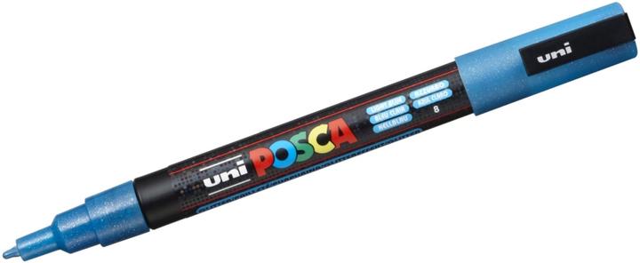 Produktbild Posca Marker PC-3M Rundspitze (Glitter Hellblau, 1.30 mm, 1 x)